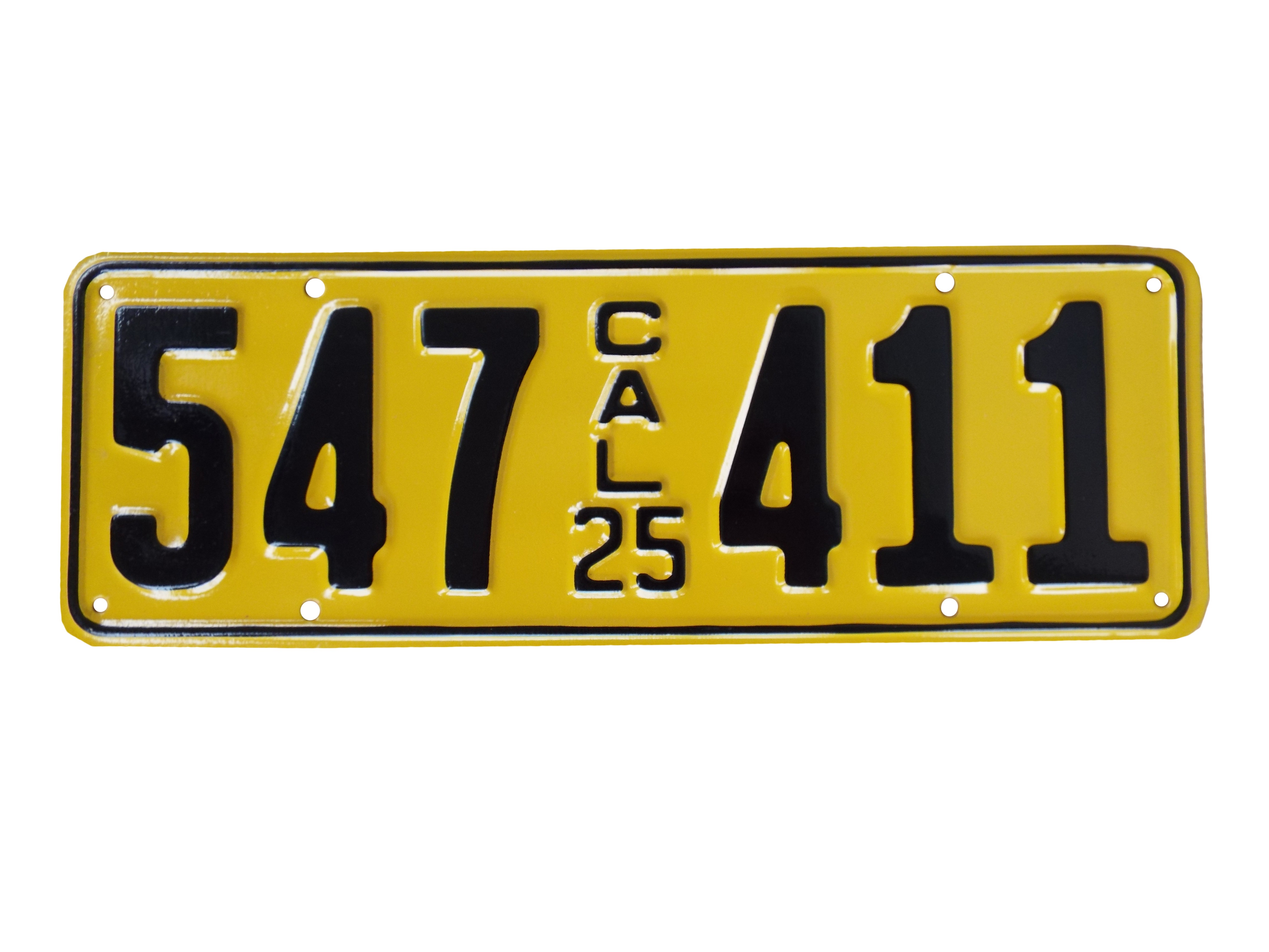 single1925-california-old-license-plates